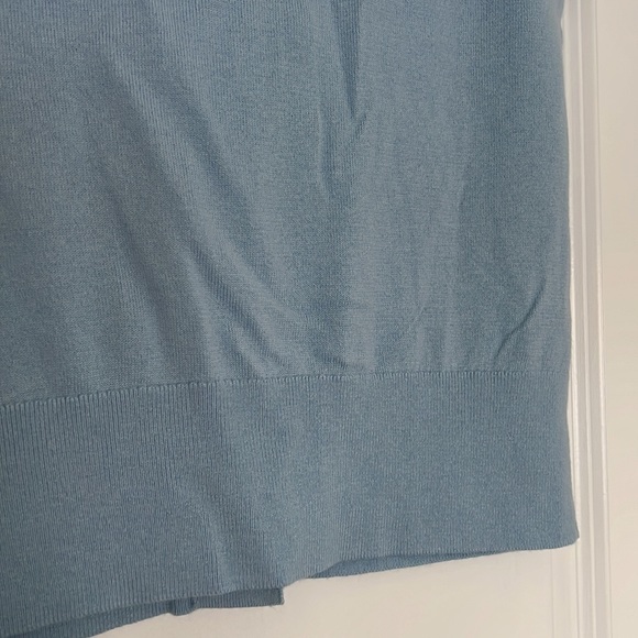 Everlane Light Blue Sleeveless Sweater Vest - Picture 6 of 6